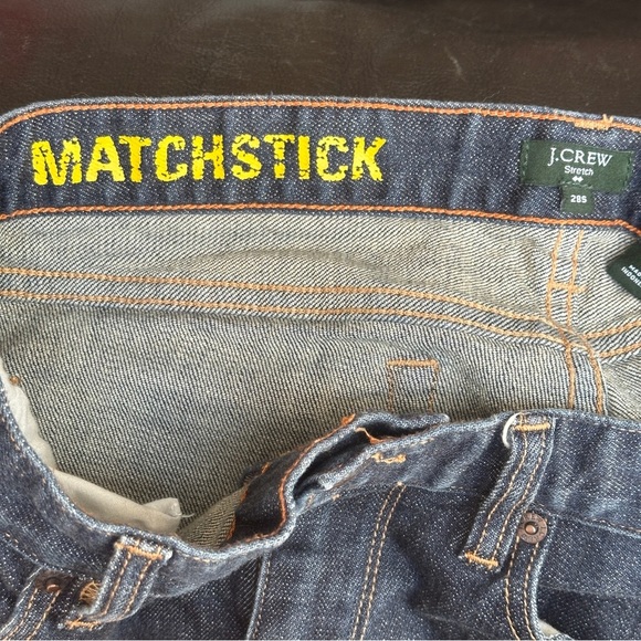 J.Crew Matchstick Stretch Jeans Women’s Size 28S Dark Wash Straight Leg - Picture 8 of 10